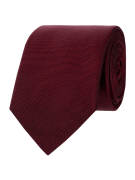 Blick Krawatte aus reiner Seide (6,5 cm) in Bordeaux, Größe One Size