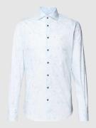 Profuomo Slim Fit Business-Hemd mit Streifenmuster in Bleu, Größe 38