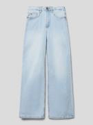 Garcia Wide Leg Jeans mit französischen Eingrifftaschen Modell 'Annema...