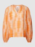 tonno & panna Blusenshirt im Batik-Look Modell 'Majviton' in Orange, G...