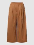 Weekend Max Mara Stoffhose mit Gesäßtaschen Modell 'PLACIDO' in Cognac...