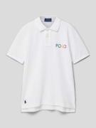 Polo Ralph Lauren Teens Poloshirt mit Label-Stitching in Weiss, Größe ...