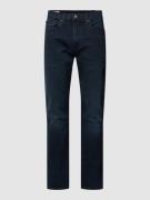 Levi's® Jeans mit Label-Detail Modell '502' in Dunkelblau, Größe 32/32
