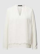Betty Barclay Bluse im Double-Layer-Look in Offwhite, Größe 36