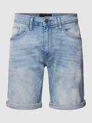 Blend Slim Fit Jeansshorts im 5-Pocket-Design in Hellblau, Größe L