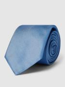 BOSS Krawatte mit Label-Patch in Jeansblau, Größe One Size