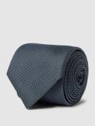 BOSS Krawatte mit Allover-Muster in Jeansblau, Größe One Size