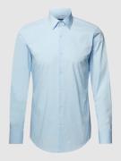 BOSS Slim Fit Business-Hemd mit Stretch-Anteil in Hellblau, Größe 38