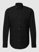 BOSS Regular Fit Business-Hemd mit Stretch-Anteil in Black, Größe 42