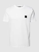 BOSS T-Shirt mit Rundhalsausschnitt Modell 'Tiburt' in Weiss, Größe S