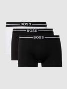 BOSS Trunks mit Stretch-Anteil im 3er-Pack in Black, Größe S