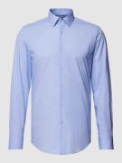 BOSS Slim Fit Business-Hemd mit Kentkragen Modell 'HANK' in Bleu, Größ...