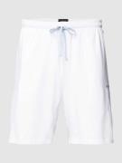 BOSS Shorts mit elastischem Bund in Weiss, Größe M