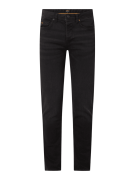 BOSS Orange Tapered Fit Jeans mit Stretch-Anteil Modell 'Taber' in Bla...