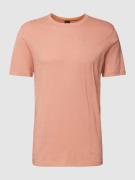 BOSS Orange Slim Fit Poloshirt mit Label-Detail Modell 'Tegood' in Hel...