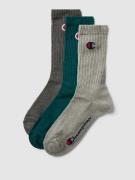 CHAMPION Socken mit Label-Detail im 3er-Pack Modell 'Crew Socks' in Bo...