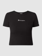 CHAMPION Regular Fit T-Shirt aus Baumwolle in Black, Größe XL