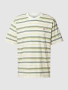 Dickies T-Shirt mit Streifenmuster in Offwhite, Größe L