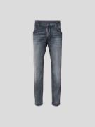 Dsquared2 Straight Fit Jeans im Used-Look in Black, Größe 46