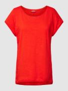 Esprit T-Shirt mit Rundhalsausschnitt und kurzen Ärmeln in Rot, Größe ...