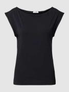 Esprit T-Shirt mit Kappärmeln in Black, Größe XL