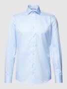 Eterna Slim Fit Business-Hemd mit Haifischkragen in Bleu, Größe 40