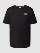 FILA T-Shirt mit Rundhalsausschnitt Modell 'BORNE' in Black, Größe S