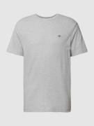 Gant Regular Fit T-Shirt mit Label-Stitching Modell 'SHIELD' in Mittel...