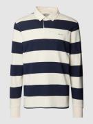 Gant Sweatshirt mit Blockstreifen in Marine, Größe M