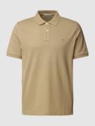 Gant Regular Fit Poloshirt mit Label-Stitching Modell 'SHIELD' in Grue...