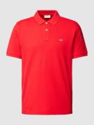 Gant Regular Fit Poloshirt mit Label-Stitching Modell 'SHIELD' in Rot,...