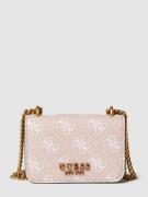 Guess Micro Bag mit Allover-Muster Modell 'ALEXIE' in Rosa, Größe 1