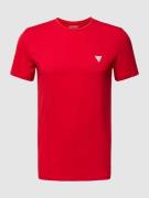 Guess T-Shirt mit Logo-Detail Modell 'JOE' in Rot, Größe S