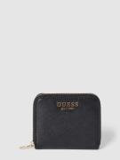 Guess Portemonnaie mit Label-Details Modell 'LAUREL' in black in Black...