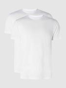 Jockey T-Shirt aus Baumwolle im 2er-Pack in Weiss, Größe XXL