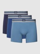 Jockey Trunks mit Label-Detail im 3er-Pack in Blau, Größe M