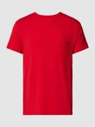 Jockey T-Shirt mit Brusttasche in Rot, Größe S