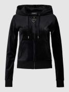 Juicy Couture Sweatjacke mit Kapuze Modell 'AMIR SCATTER DIAMANTE' in ...