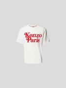 Kenzo T-Shirt aus reiner Baumwolle in Offwhite, Größe XL