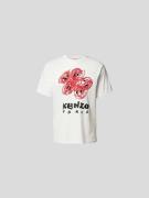 Kenzo T-Shirt aus reiner Baumwolle in Offwhite, Größe XXL
