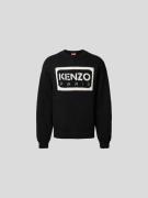 Kenzo Pullover in Strick-Optik in Black, Größe XL