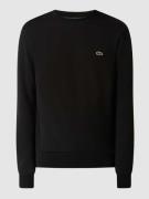 Lacoste Sweatshirt mit Logo-Detail in Black, Größe L