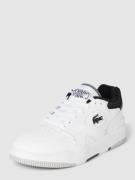 Lacoste Ledersneaker mit Label-Details Modell 'LINESHOT' in Weiss, Grö...
