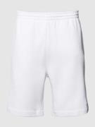 Lacoste Regular Fit Shorts mit elastischem Bund in Weiss, Größe XS