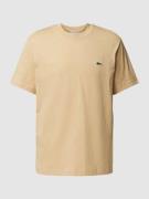 Lacoste T-Shirt mit Rundhalsausschnitt Modell 'BASIC' in Beige, Größe ...