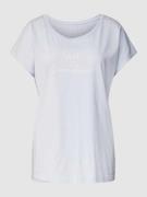 LASCANA T-Shirt mit Statement-Print Modell 'Cozy Dreams' in Hellblau, ...