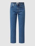 Mango Straight Fit Jeans mit recycelter Baumwolle in Blau, Größe 42