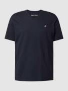 Marc O'Polo T-Shirt mit Label-Print in Marine, Größe S