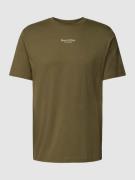 Marc O'Polo T-Shirt aus reiner Baumwolle in Oliv, Größe S