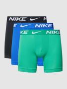 Nike Boxershorts mit elastischem Logo-Bund im 3er-Pack in Aqua, Größe ...